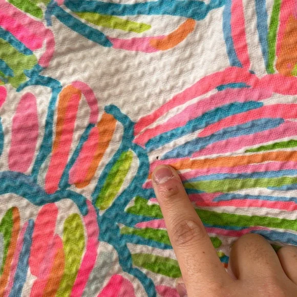 Lilly Pulitzer Adie Shorts Resort White Shellabrate Size 10 - Picture 9 of 10